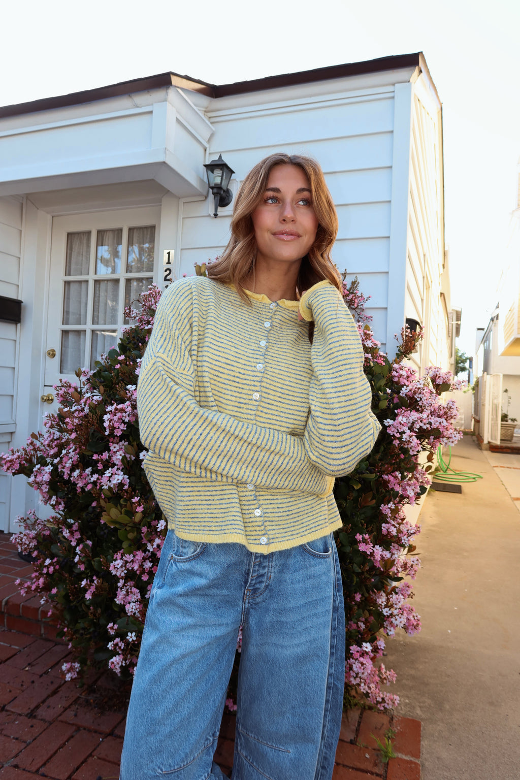 Cardigan Stripe Piper – Casual Wear, Everyday Style