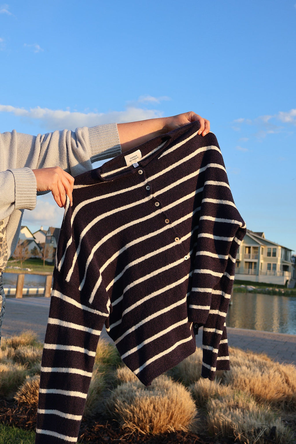 Cardigan Stripe Piper – Casual Wear, Everyday Style