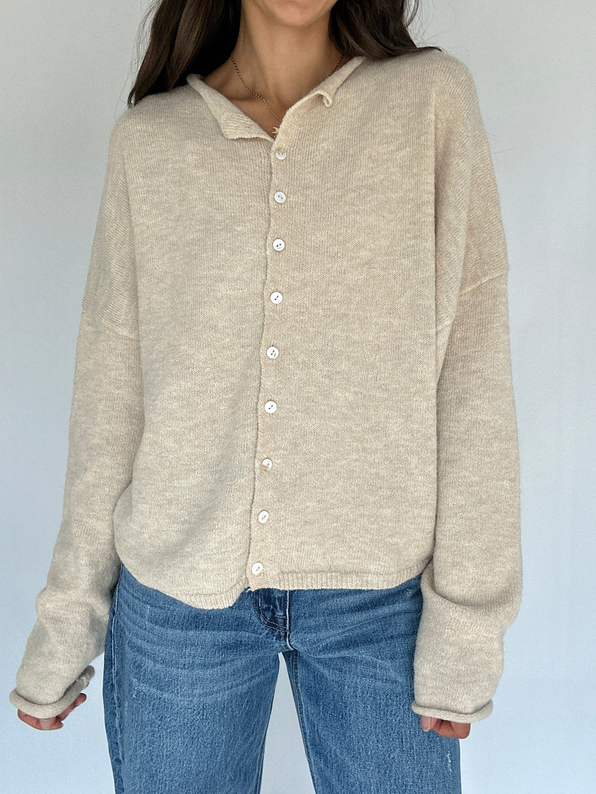 Presley Cardigan Natural – Casual Wear, Everyday Style