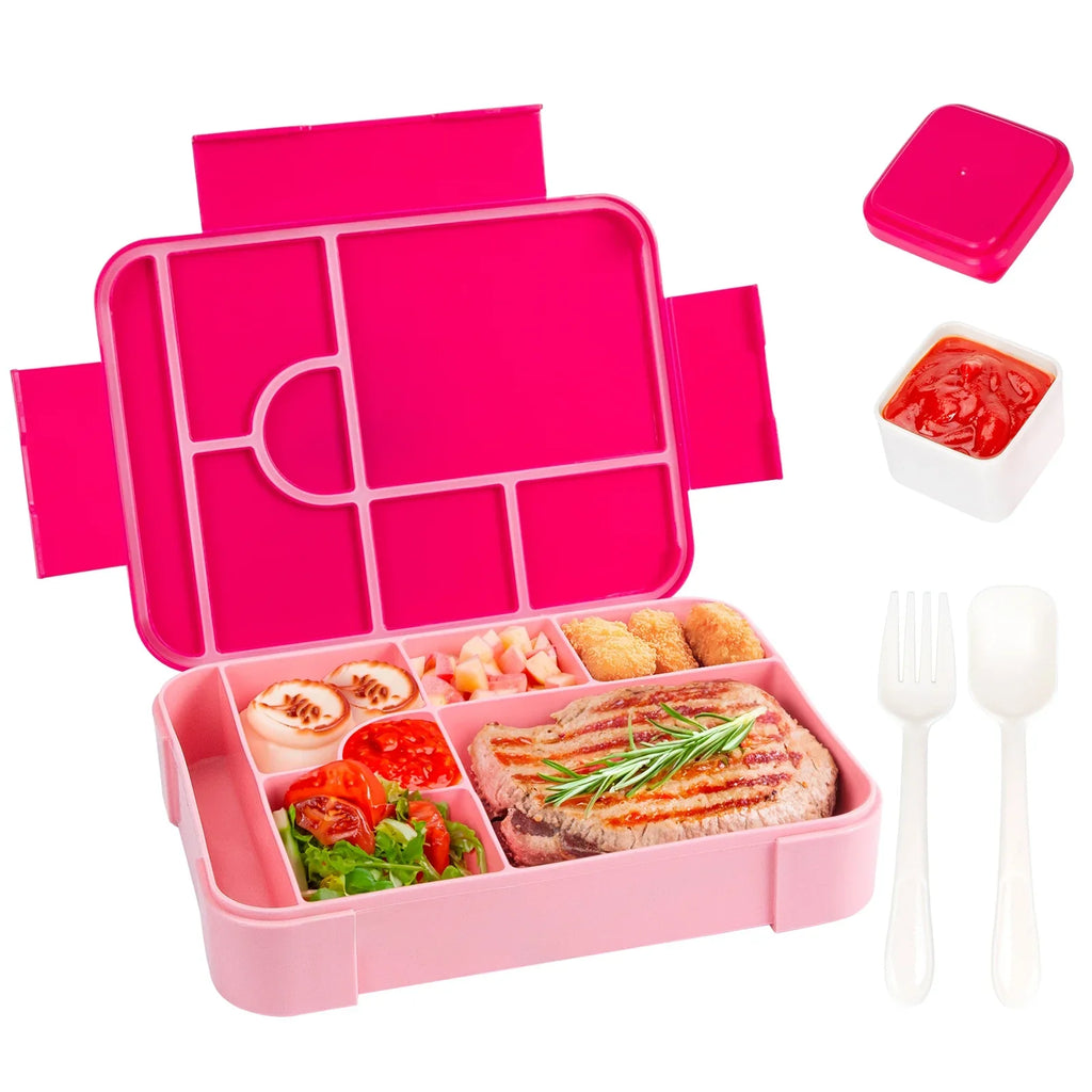 Bento Lunch Box 1330ml Leak-Proof – Microwave Safe, Portable for Work, School