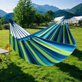 Canvas Hammock Double Swing Bed – Indoor Relaxation, Outdoor Camping