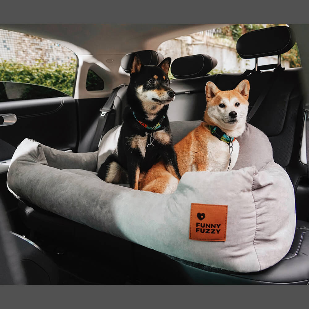 Comfortable Dog Car Bed – Travel, Road Trips