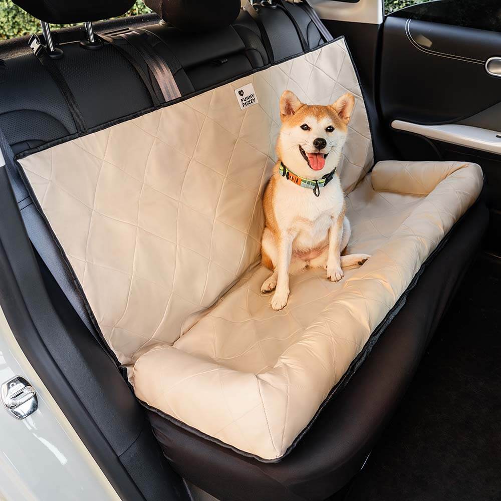 Comfortable Dog Car Bed – Travel, Road Trips