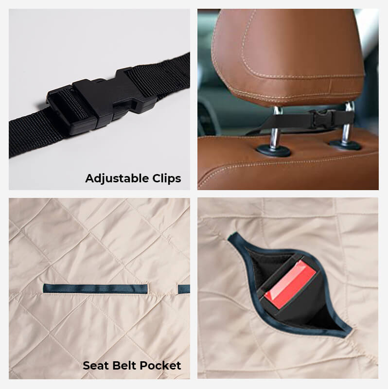 Comfortable Dog Car Bed – Travel, Road Trips