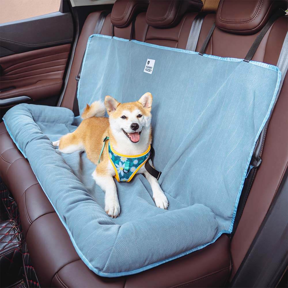 Comfortable Dog Car Bed – Travel, Road Trips