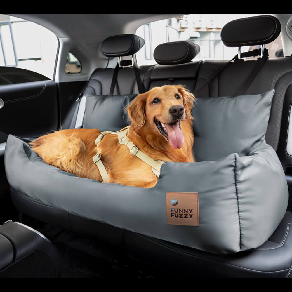 Comfortable Dog Car Bed – Travel, Road Trips