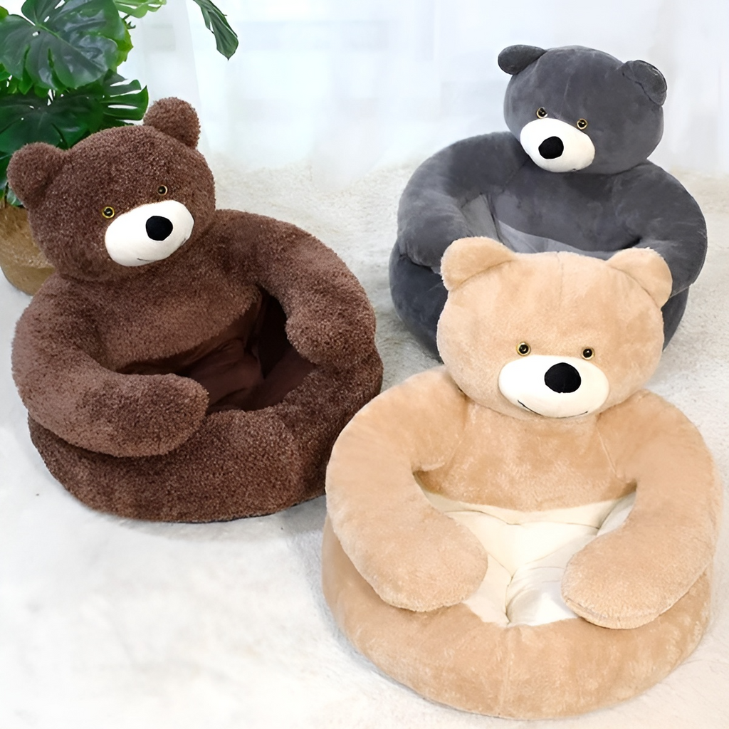 Comfortable Pet Bed – Cozy Material for Small Dogs, Cats – Relaxation, Home Comfort