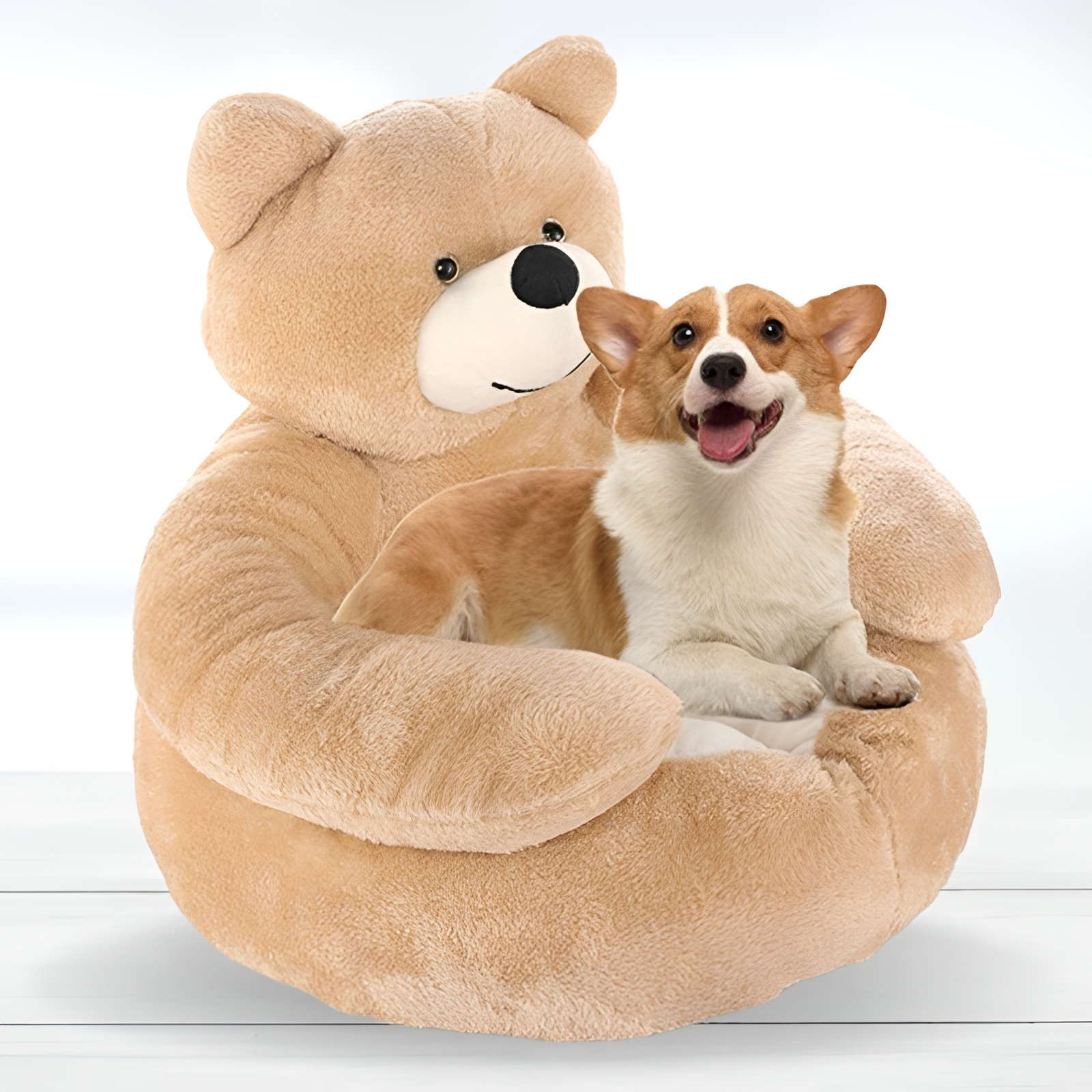 Comfortable Pet Bed – Cozy Material for Small Dogs, Cats – Relaxation, Home Comfort