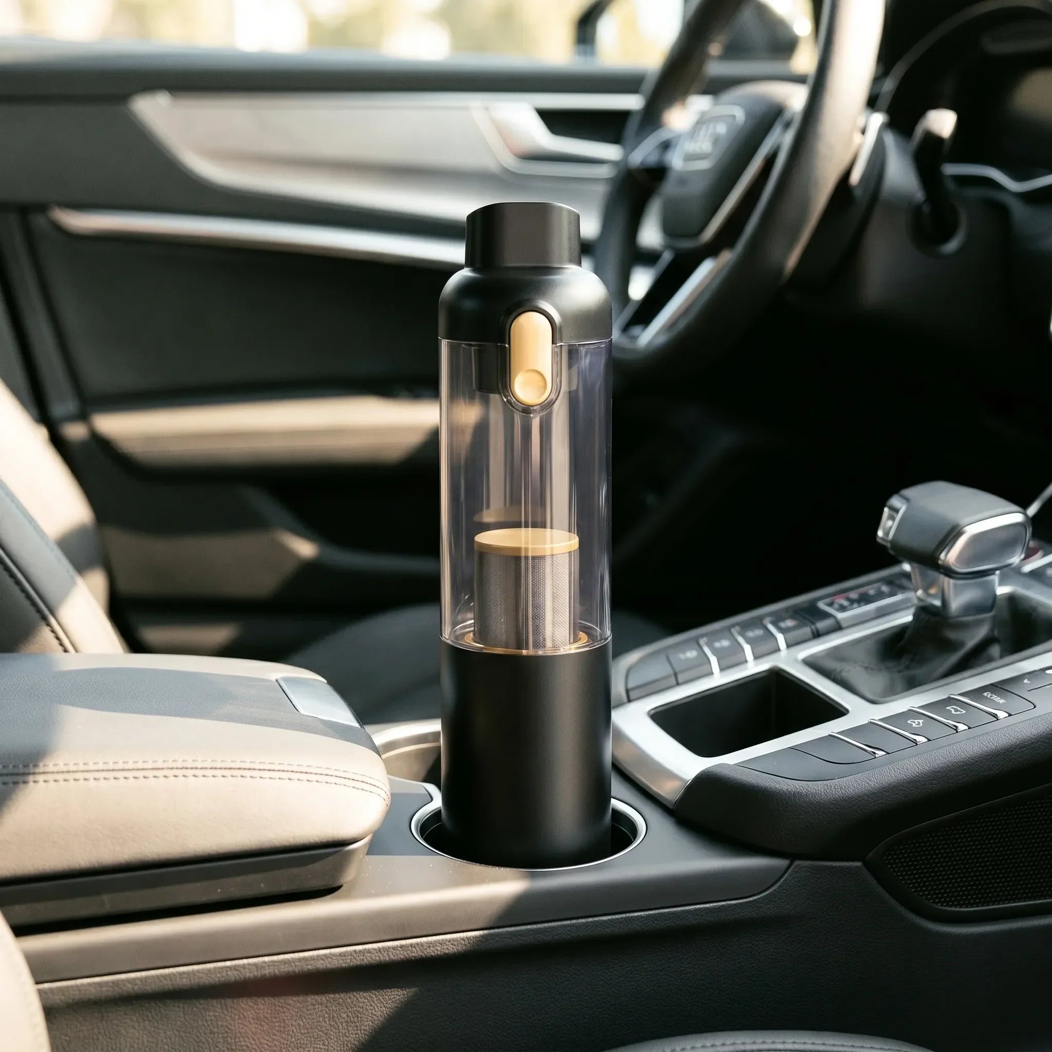 Cordless Car Vacuum - Compact Design, Powerful Suction – Car Cleaning, Travel