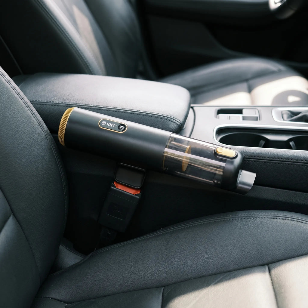 Cordless Car Vacuum - Compact Design, Powerful Suction – Car Cleaning, Travel