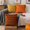 Faux Fur Cushion Cover for Autumn Decoration – Cozy Home, Rustic Style