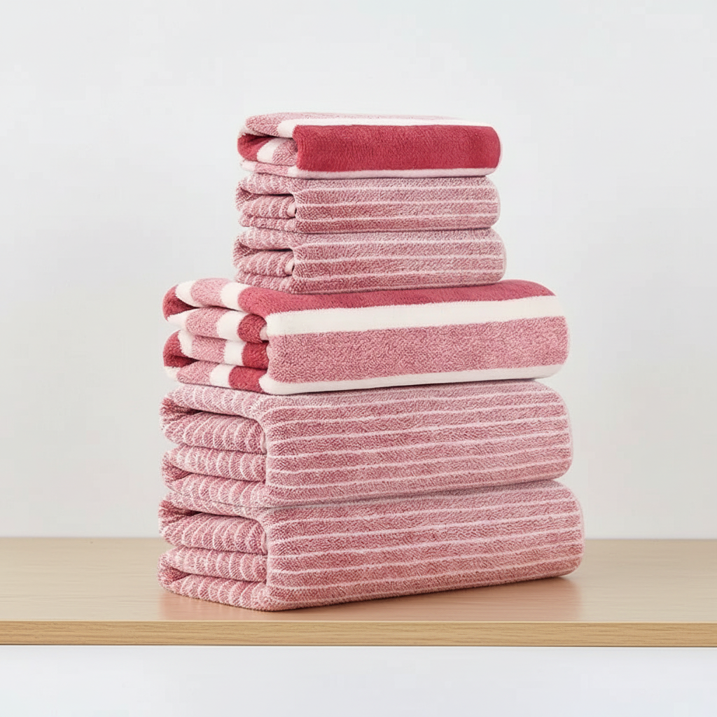 Fluffy Terry Towels – Soft Material, Ideal for Home, Spa