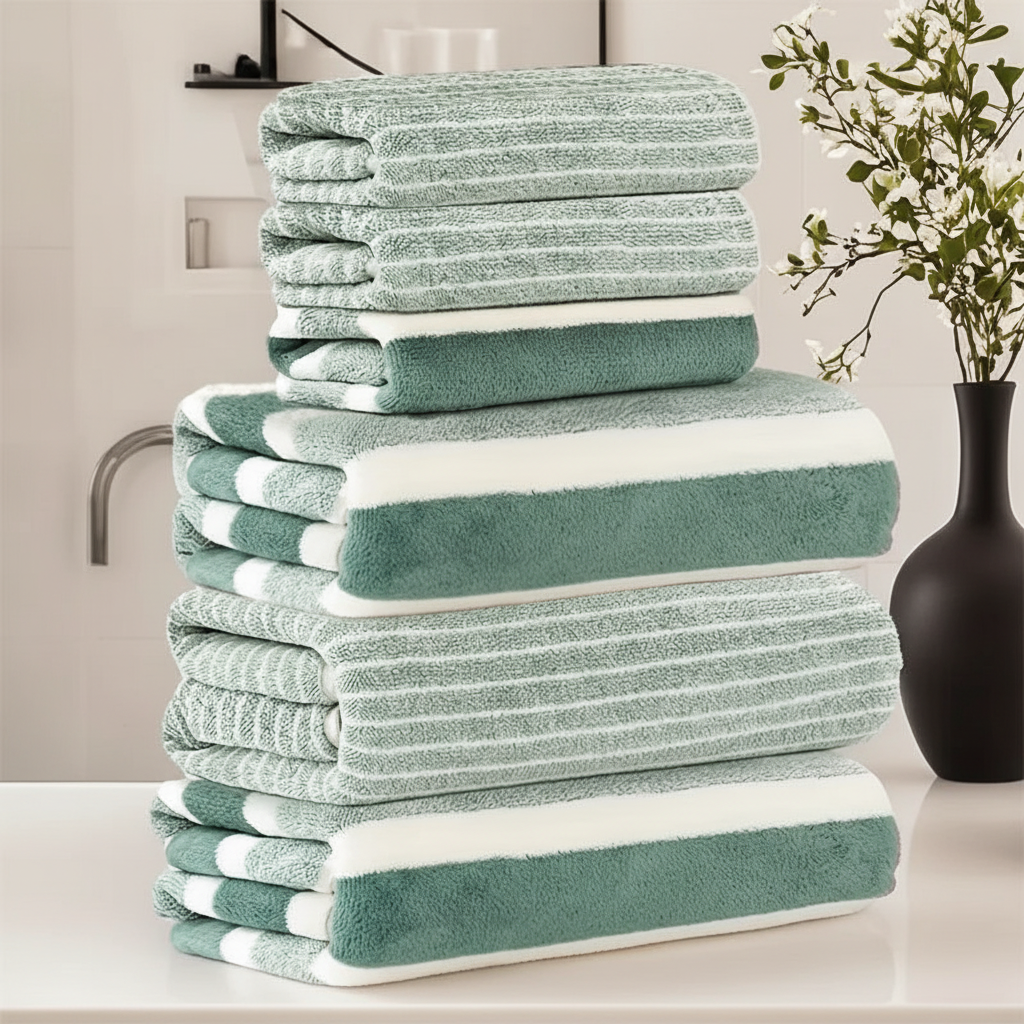 Fluffy Terry Towels – Soft Material, Ideal for Home, Spa