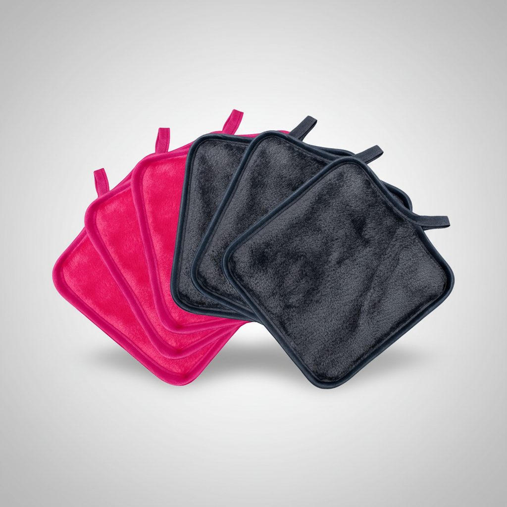 Gentle Cosmetic Pads – Soft Cleaning Cloths for Daily Care, Makeup Removal