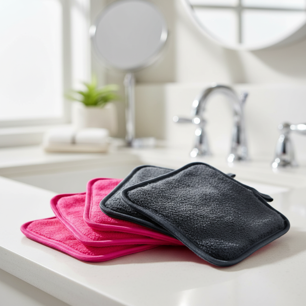 Gentle Cosmetic Pads – Soft Cleaning Cloths for Daily Care, Makeup Removal