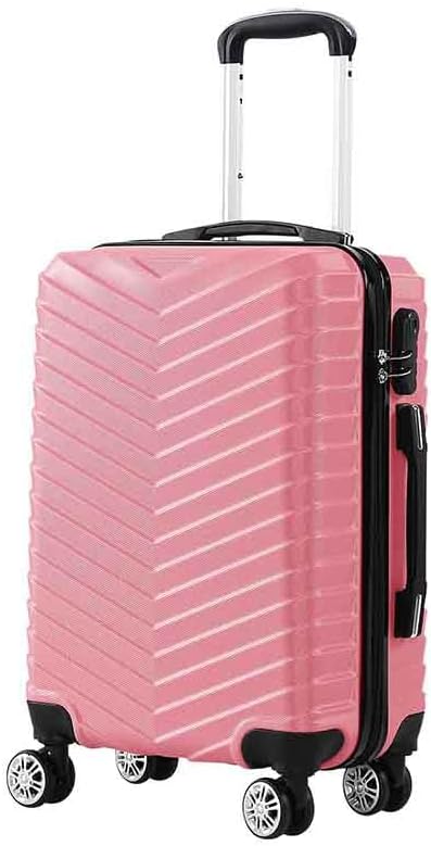 Hard Shell Carry-On Luggage with Lock & Spinner Wheels – Travel, Business Trips