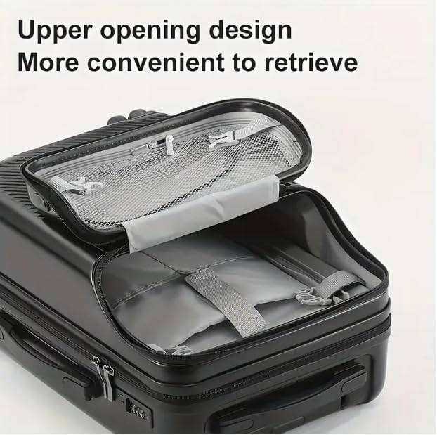 Hard Shell Carry-On with USB Port, TSA Lock – Travel, Business