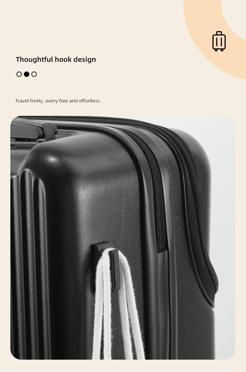 Hard Shell Carry-On with USB Port, TSA Lock – Travel, Business