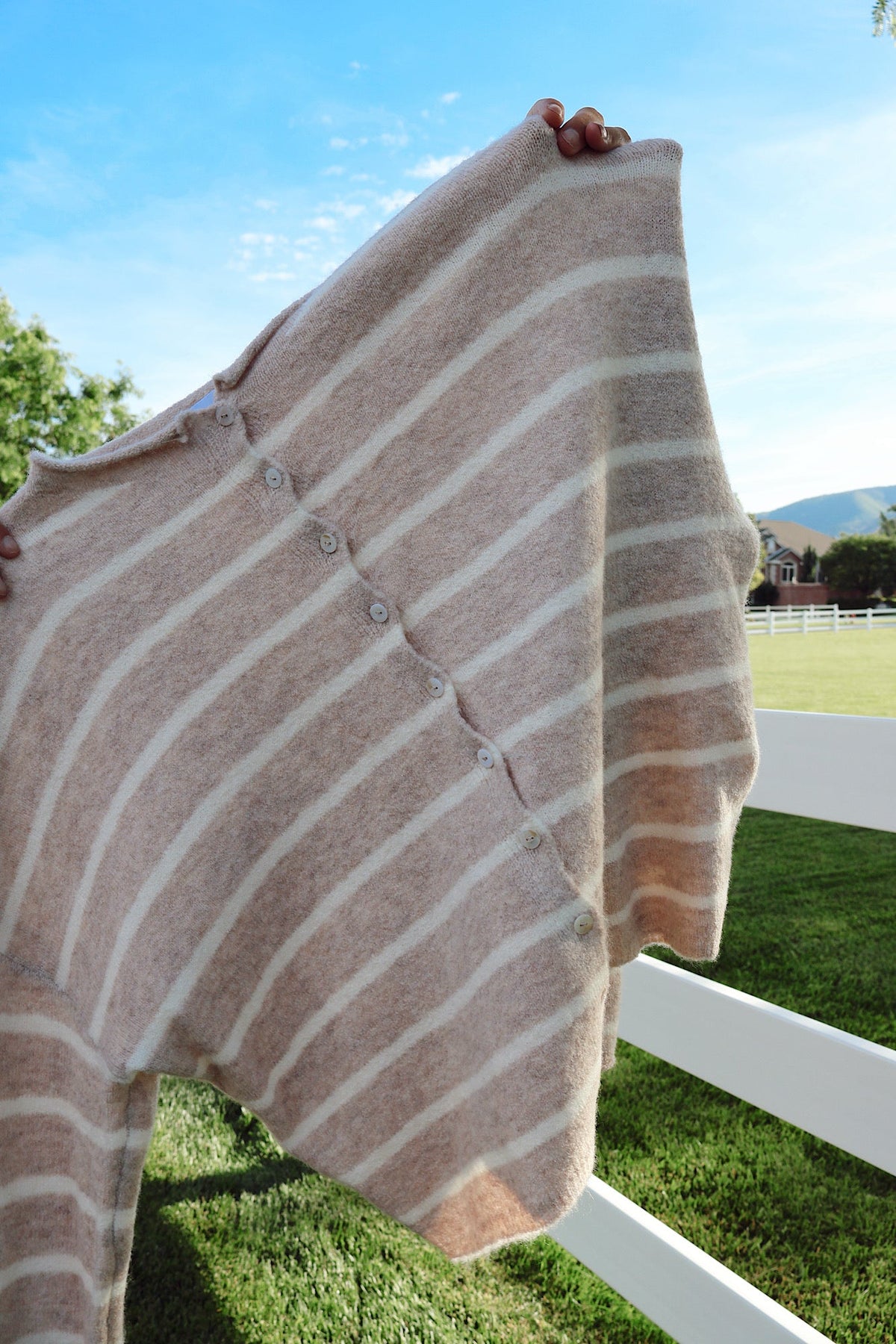 Cardigan Stripe Piper – Casual Wear, Everyday Style