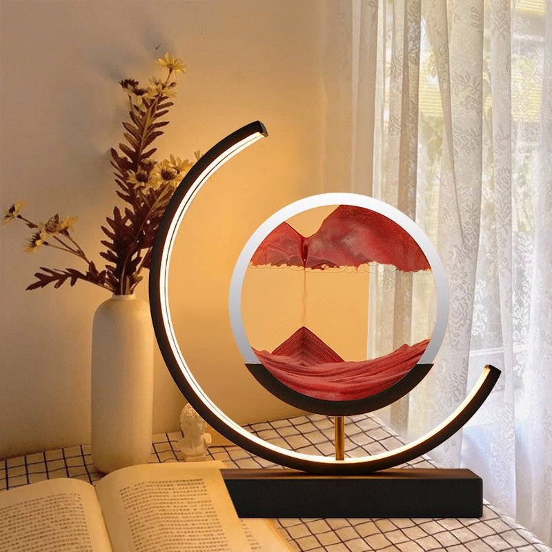 LED Table Lamp | Quicksand Design – Home Decor, Night Light, Gift