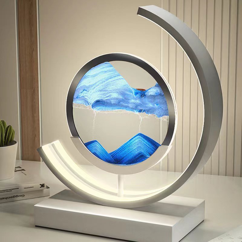 LED Table Lamp | Quicksand Design – Home Decor, Night Light, Gift