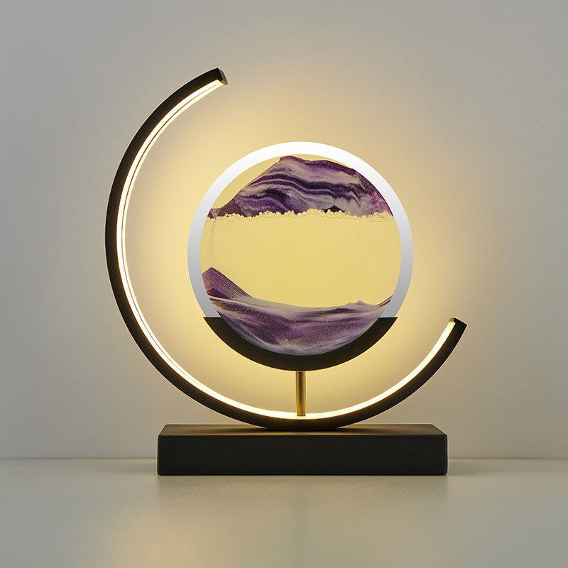 LED Table Lamp | Quicksand Design – Home Decor, Night Light, Gift