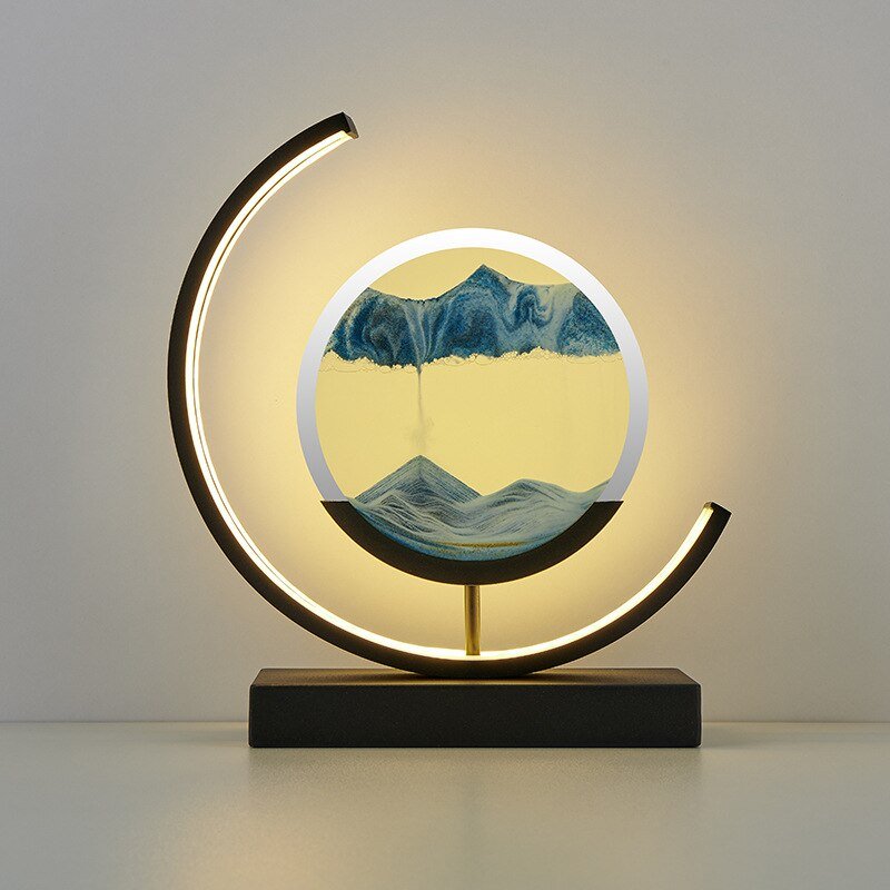 LED Table Lamp | Quicksand Design – Home Decor, Night Light, Gift