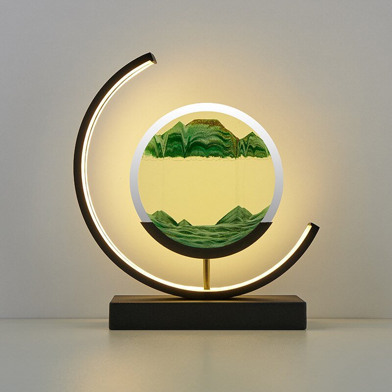 LED Table Lamp | Quicksand Design – Home Decor, Night Light, Gift