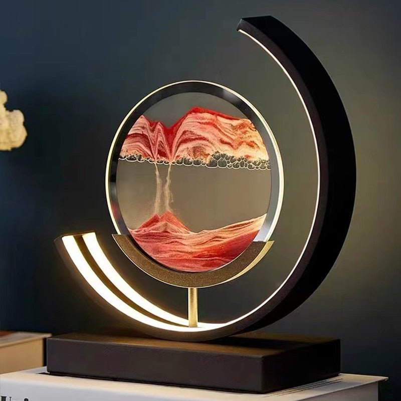 LED Table Lamp | Quicksand Design – Home Decor, Night Light, Gift