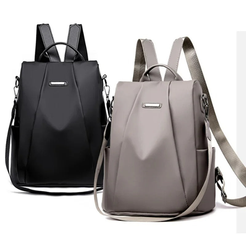 Lightweight Water-Resistant Nylon Backpack for Women – Travel, Everyday Use