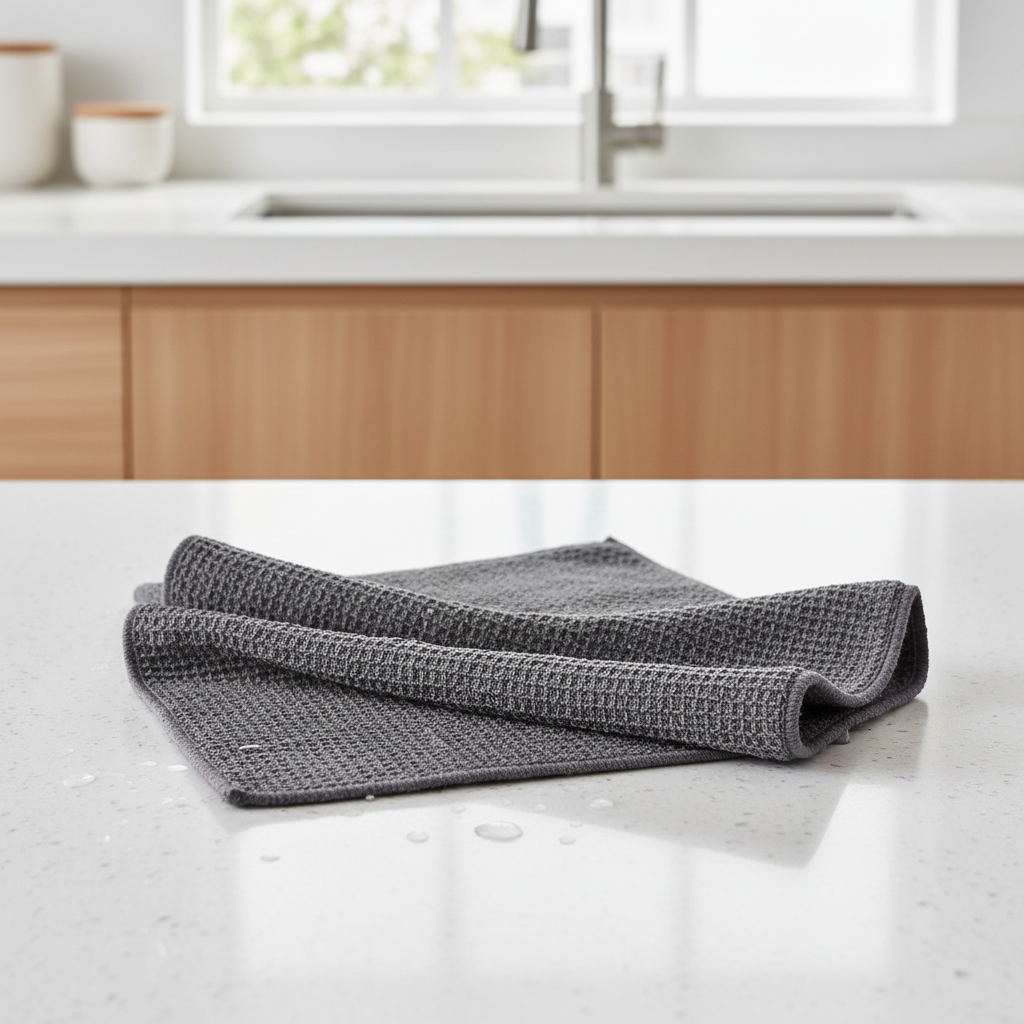 Microfiber Kitchen Cloth – Cleaning, Drying