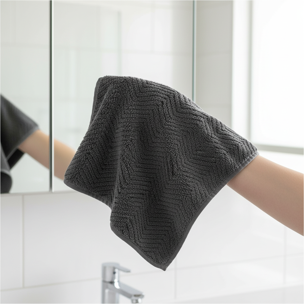 Microfibre Cleaning Cloth – Quick Drying, Streak-Free Finish – Home, Kitchen