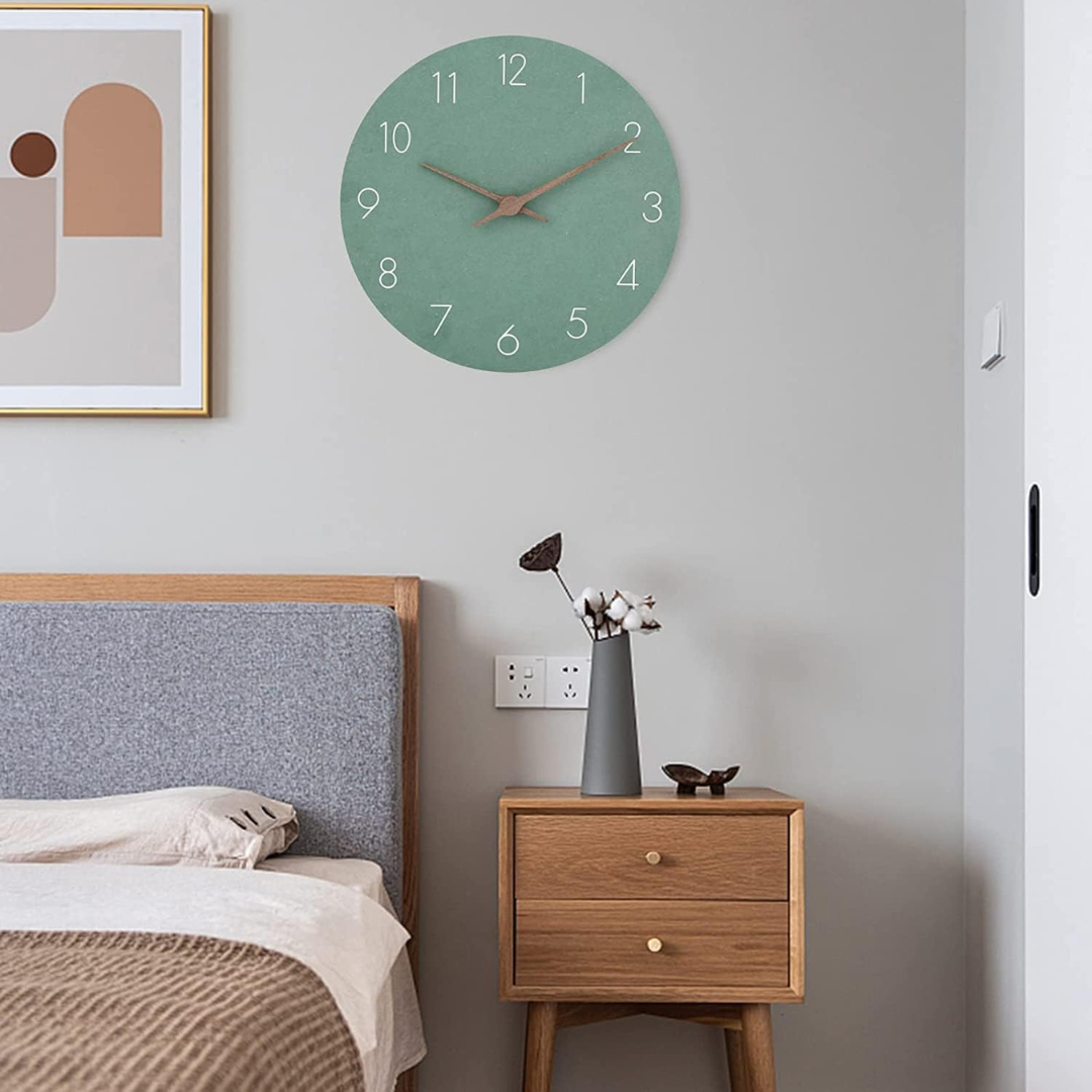 Minimalist Wall Clock | Wood Design – Home Decor, Gift