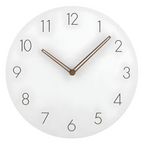 Minimalist Wall Clock | Wood Design – Home Decor, Gift