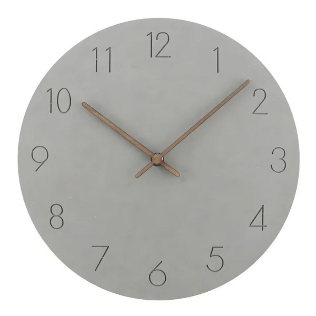 Minimalist Wall Clock | Wood Design – Home Decor, Gift