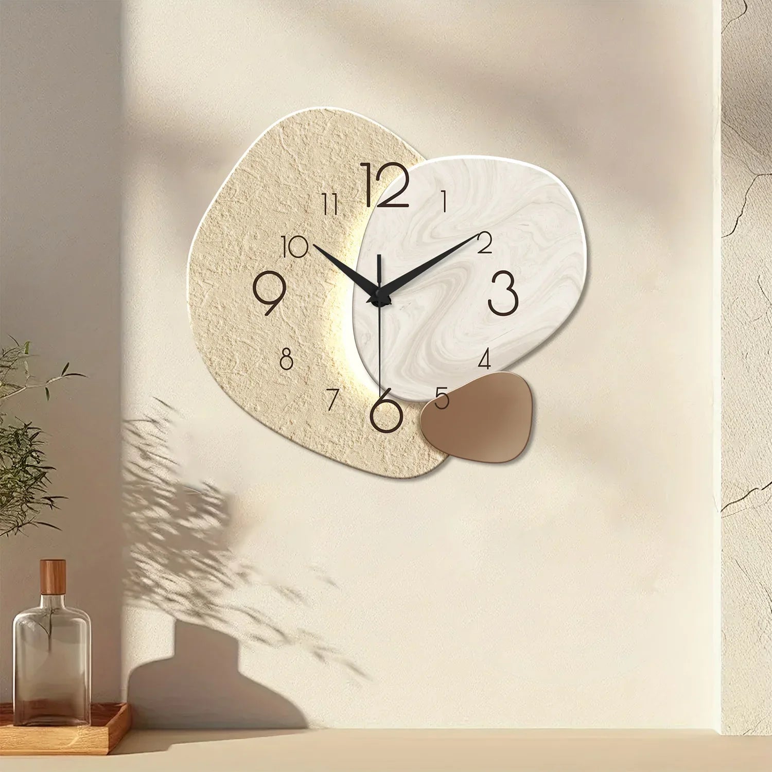 Modern Wall Clock – Silent Quartz Design, Home Decor, Gift