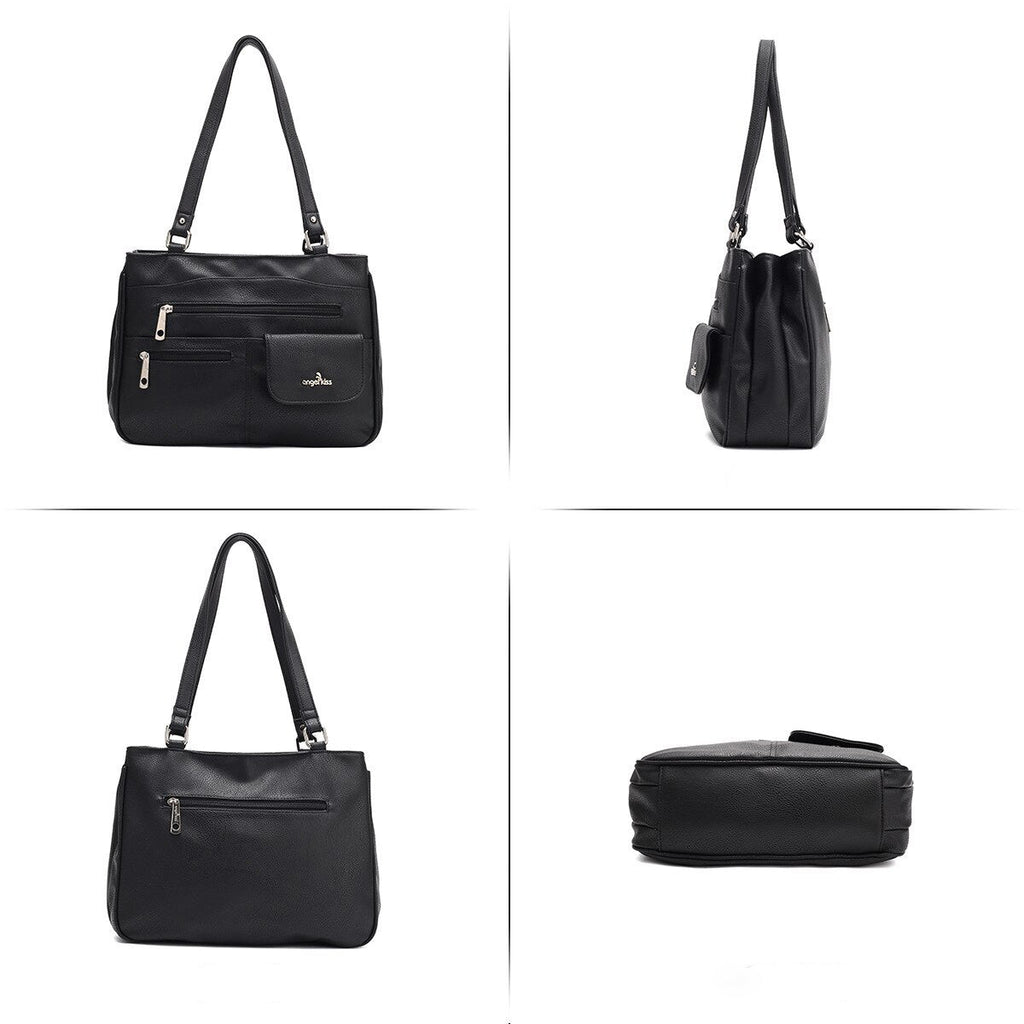 Multi-Compartment Women’s Shoulder & Crossbody Handbag – Everyday Use, Travel