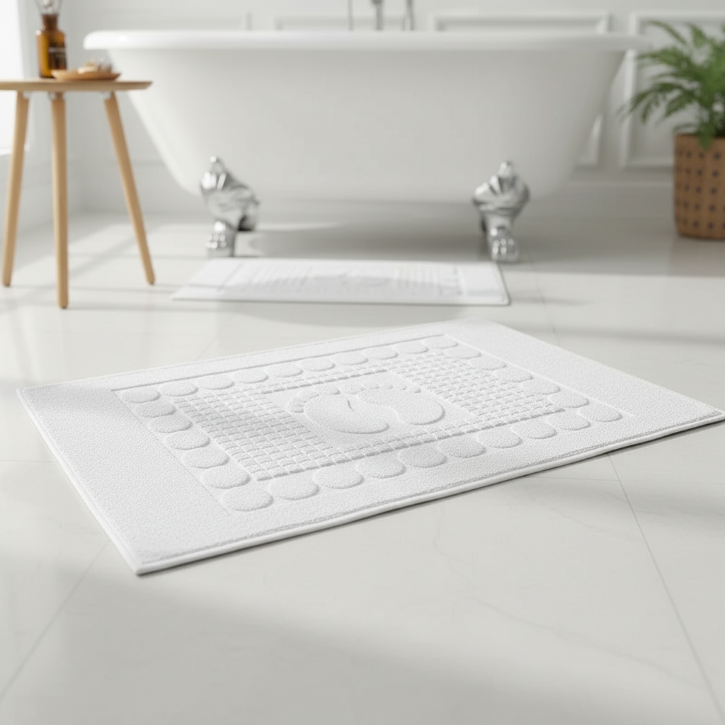 Non-slip Bath Mat – Soft Material, Comfortable Design – Bathroom, Home Decor
