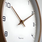 Nordic Wall Clock | Minimalist Wood Frame – Home Decor, Gift