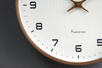 Nordic Wall Clock | Minimalist Wood Frame – Home Decor, Gift