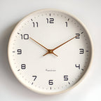 Nordic Wall Clock | Minimalist Wood Frame – Home Decor, Gift