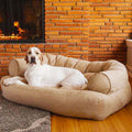 Orthopaedic Dog Sofa with Soft Filling – Comfort for Small/Large Dogs, Home Use