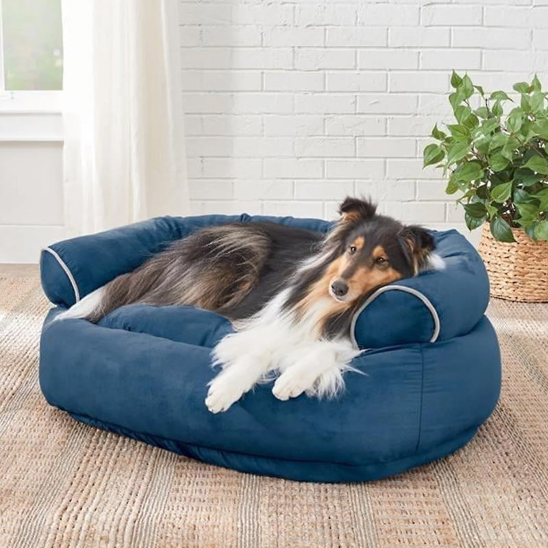 Orthopaedic Dog Sofa with Soft Filling – Comfort for Small/Large Dogs, Home Use