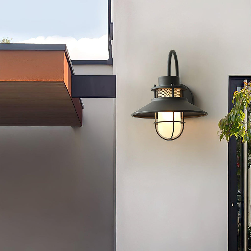 Outdoor Wall Lamp | Waterproof Industrial Design – Garden, Patio