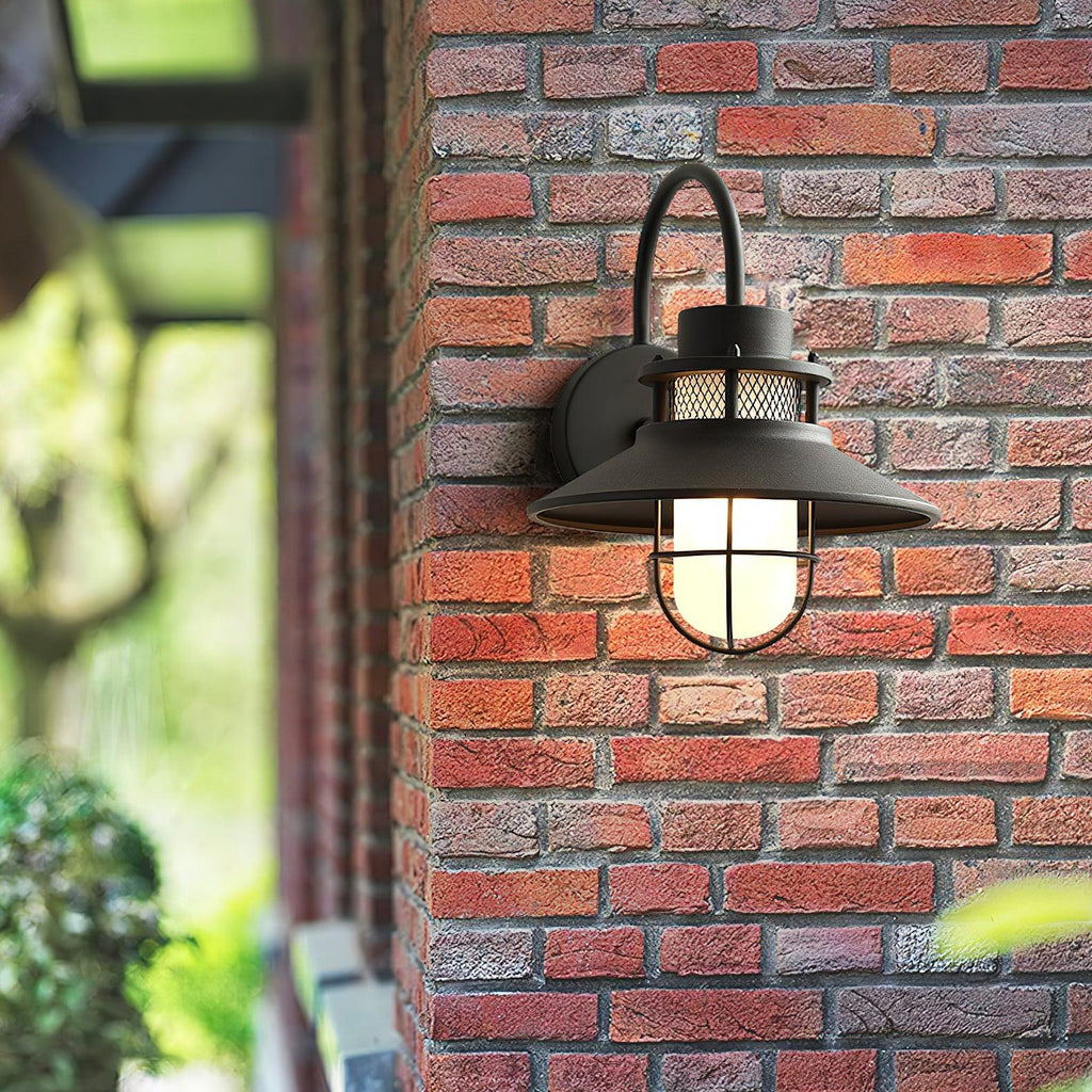 Outdoor Wall Lamp | Waterproof Industrial Design – Garden, Patio