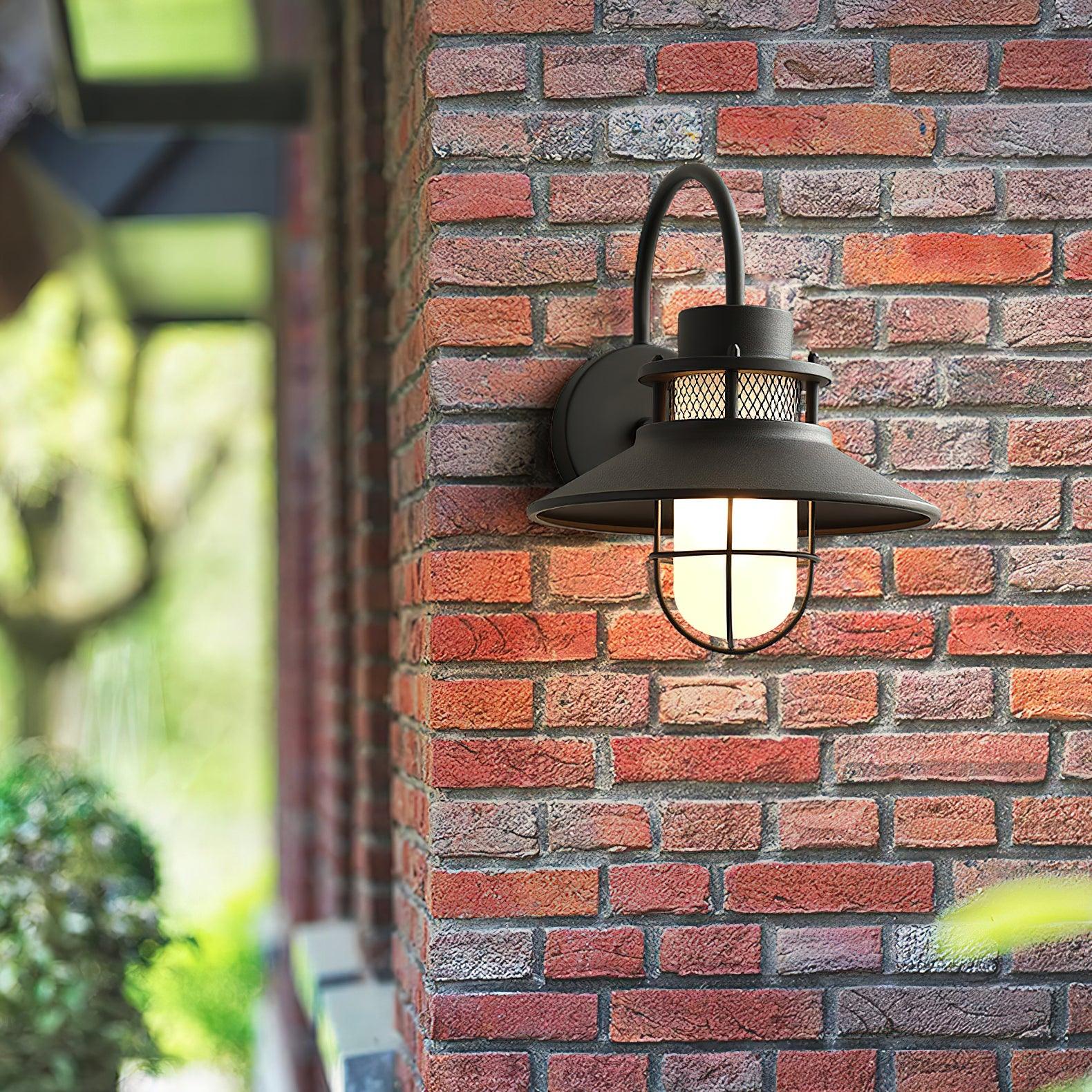 Outdoor Wall Lamp | Waterproof Industrial Design – Garden, Patio