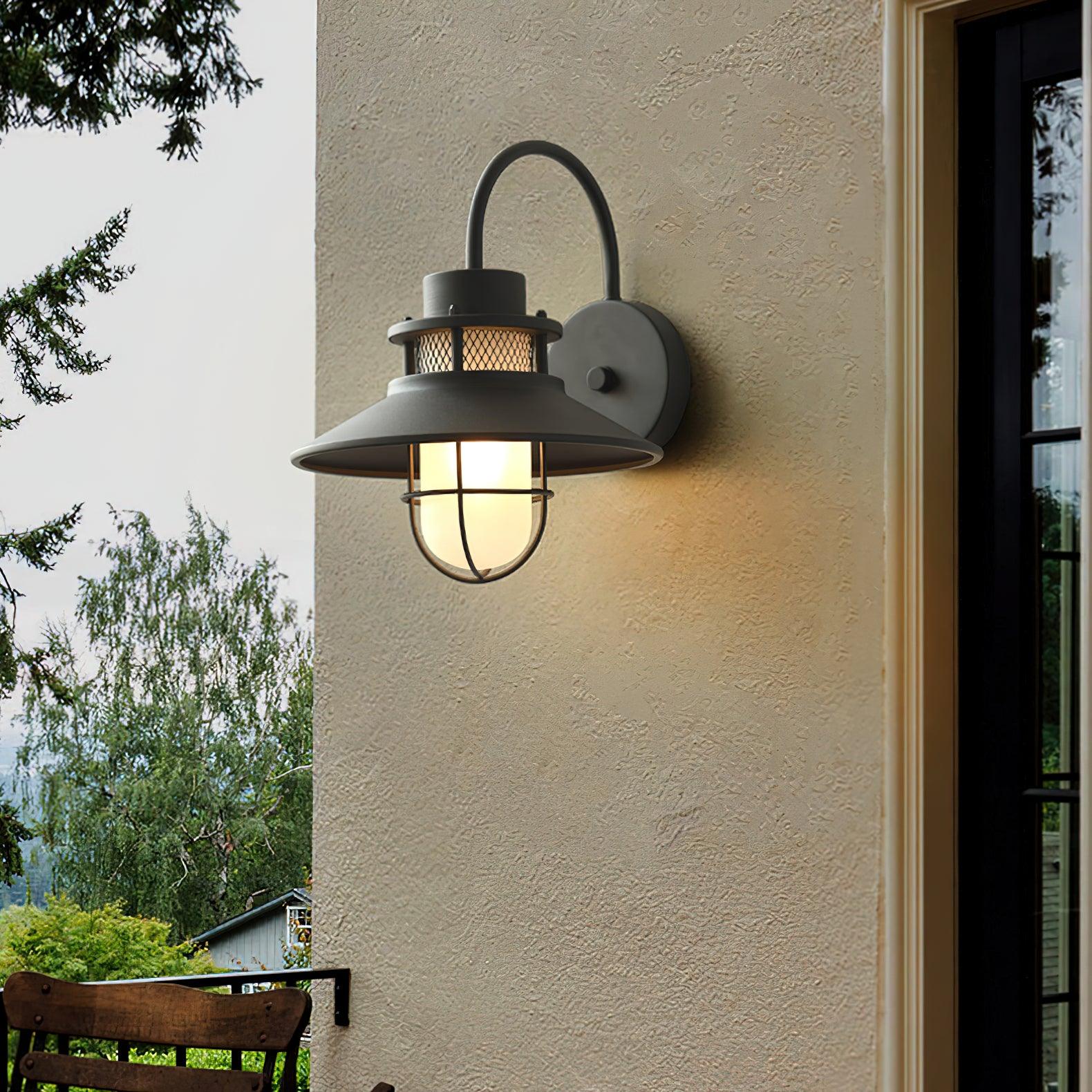 Outdoor Wall Lamp | Waterproof Industrial Design – Garden, Patio