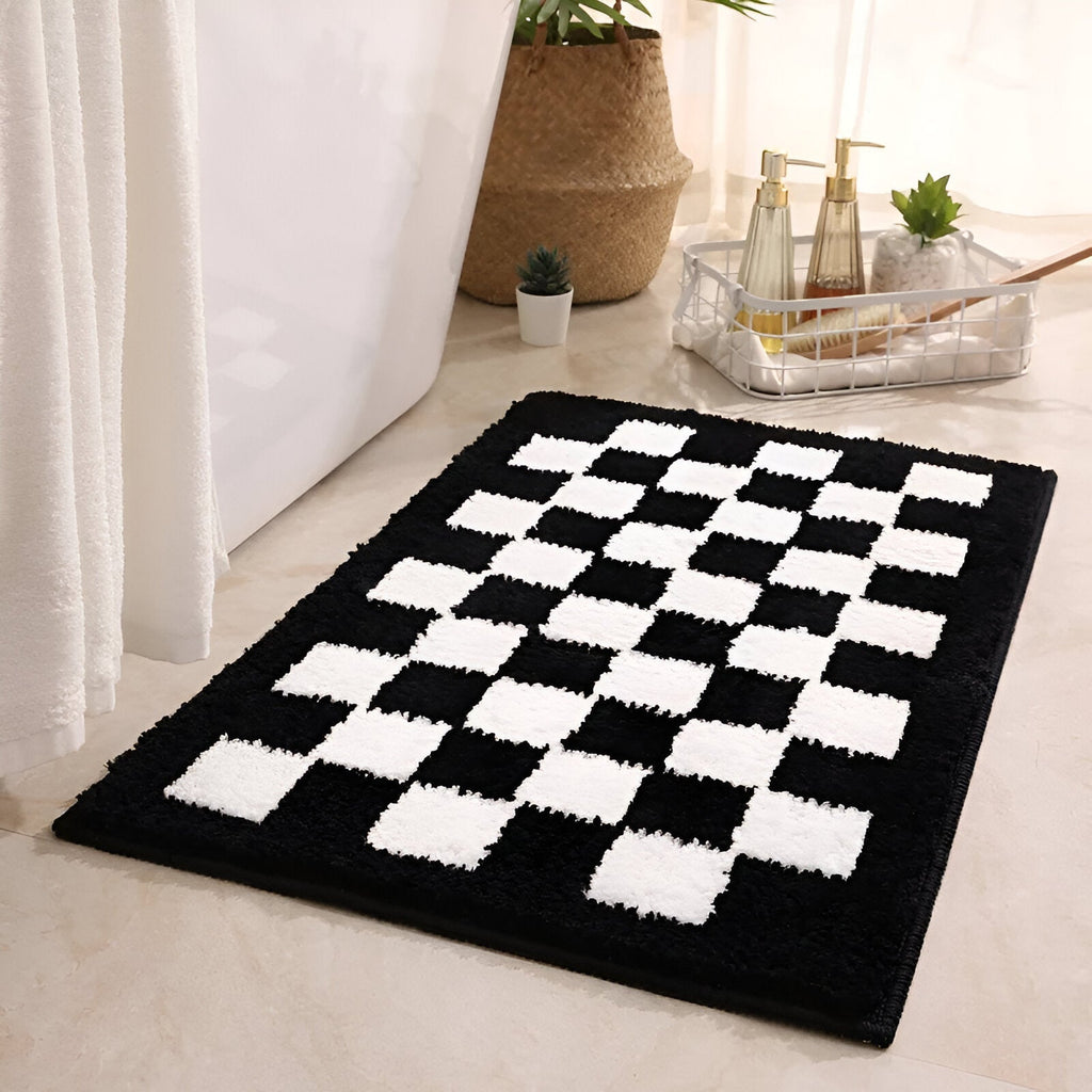 Plush Bath Mat – Soft Comfort, Bathroom Decor – Home, Relaxation