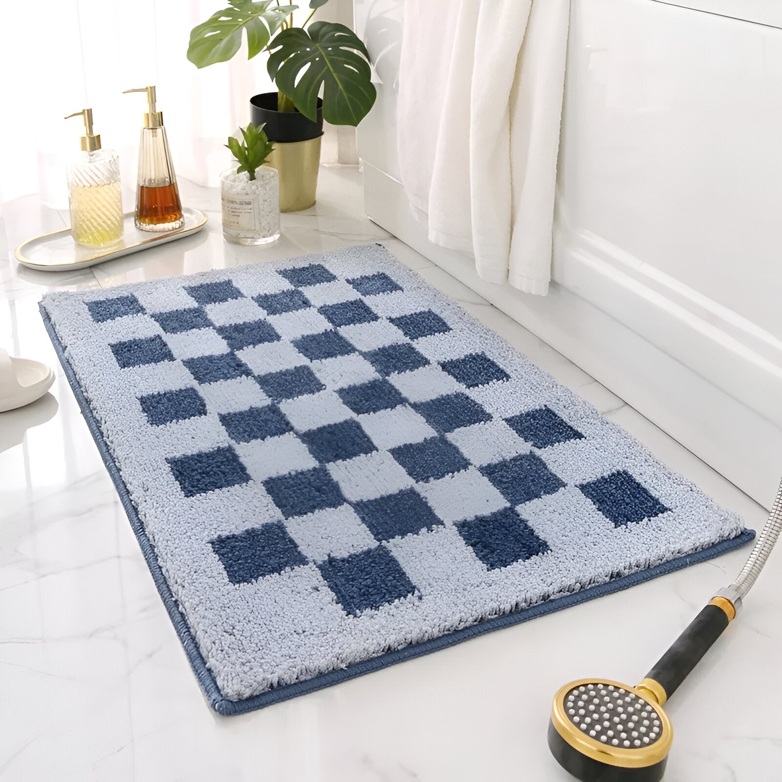 Plush Bath Mat – Soft Comfort, Bathroom Decor – Home, Relaxation