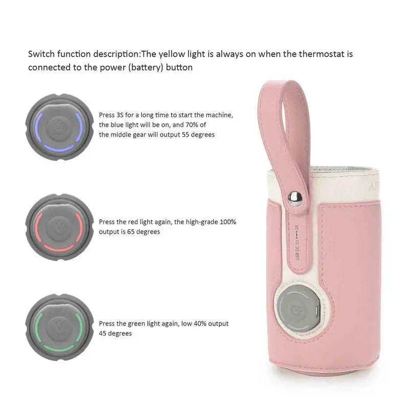 Portable Bottle Warmer – Travel, Home Use